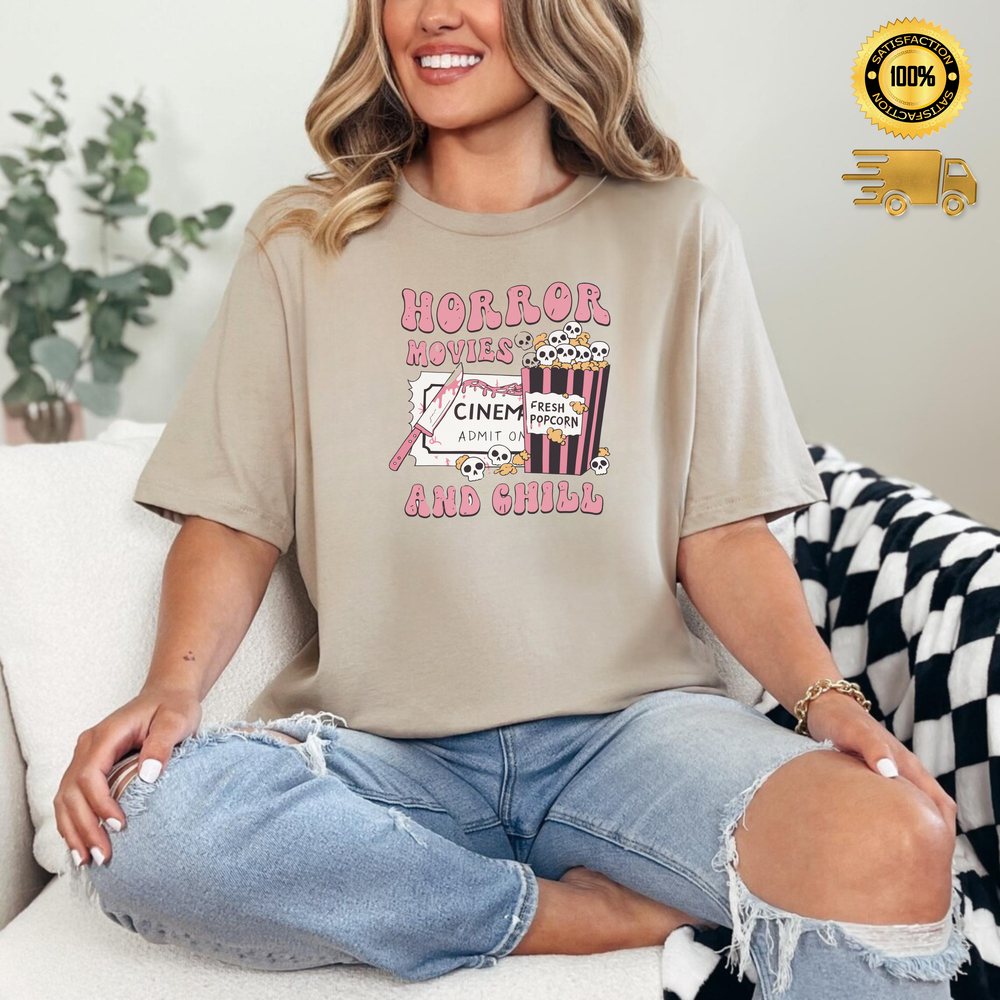 Scream Queen: Horror Movie Lover Tee